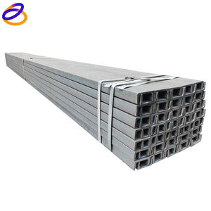 Canal en U de canal C galvanizado estructural de alta calidad canal de acero al carbono de precio competitivo personalizado - Product Image 1