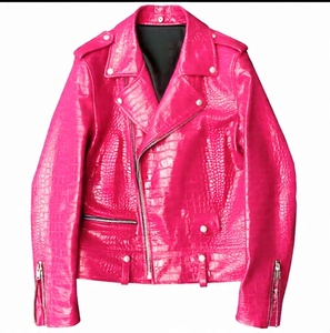 แจ็คเก็ตผู้หญิงหนังแท้บุด้วยผ้าโพลีเอสเตอร์ - Product Image 2