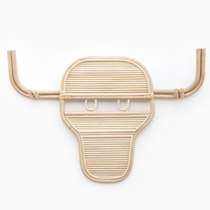 Rattan hanging <b>hook</b> rainbow shaped <b>display</b> <b>hooks</b> accessory for home storage & wall decorating - Product Image 6