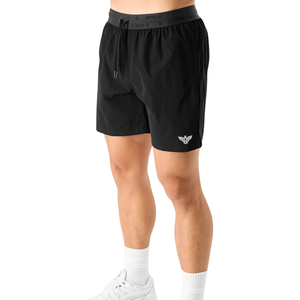 Shorts de course pour hommes, séchage rapide, respirants, légers, taille mi-haute, avec cordon de serrage, pour l'entraînement, le fitness, les sports et le quotidien - Product Image 3