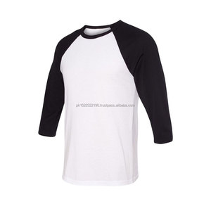 Vente en gros de T-shirts pour hommes 100% polyester, maillots personnalisés vierges à manches longues, maillots à manches courtes raglan, coupe ample, style jersey imprimé - Product Image 4