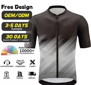 เสื้อปั่นจักรยานแขนสั้นปี 2026 แบบยูนิเซ็กซ์ สั่งทำได้ตามต้องการ พิมพ์ลายแบบซับลิเมชั่น เนื้อผ้ายืดหยุ่น ระบายอากาศได้ดี ผลิตจากโพลีเอสเตอร์ 100% สีไล่เฉด - Product Image 1