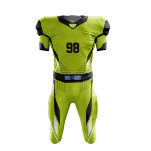 Uniforme de Fútbol Americano Personalizado con Nombre, Número y Logotipo, Conjunto de Uniforme para Entrenamiento, Práctica y Torneo - Product Image 2