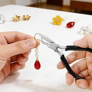 Stainless Steel <b>Wire</b> Looping Pliers Jewelry Making Tools Concave <b>Wire</b> Bending Plier Precision <b>Craft</b> Tool Jewelry Design Repair - Product Image 6