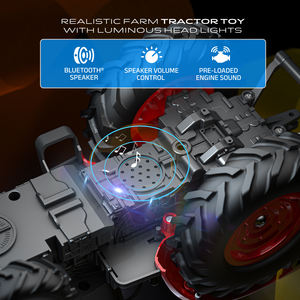 Tracteur Électrique Rétro Écologique pour Enfants, Jouet en Plastique à Conduire avec Télécommande pour Jeu Extérieur/Intérieur - Meilleur Prix - Vente Flash - Product Image 4