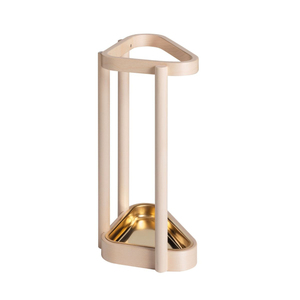 <span class=keywords><strong>Porte</strong></span>-<span class=keywords><strong>parapluie</strong></span> en <span class=keywords><strong>bois</strong></span> avec plateau doré, structure autoportante, décoration d'intérieur, support de <span class=keywords><strong>parapluie</strong></span> sur pied - Product Image 1