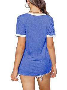 Conjunto de tres piezas de talla grande a la moda europea americana, camisetas para mujer, personalizadas, de alta calidad, transpirables, de secado rápido, de marca BD - Product Image 5