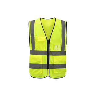 Unique Design High Visibility Reflective <b>Safety</b> Vest for Construction <b>Roadway</b> Work Best Quality Work Wear Reflective <b>Safety</b> Vest - Product Image 6