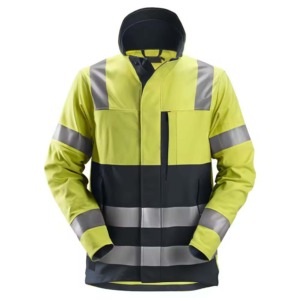 Veste de sécurité jaune haute visibilité pour homme, imperméable en polyester, pantalon de travail réfléchissant pour travaux en extérieur - Product Image 5