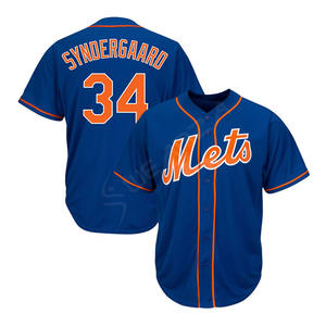 Maillot de baseball personnalisé en polyester 100 %, vêtement de sport, couleur violet avec rayures blanches. - Product Image 5