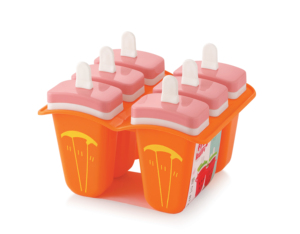 Eco-Friendly PP Freezer Safe Ice Mold <b>Maker</b> Set with Ice Pop <b>Maker</b> & Ice <b>Cream</b> Sticks 6 Fruit Designs - Product Image 1