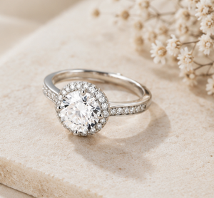 Rose Gold Plated 925 Sterling <b>Silver</b> CZ <b>Solitaire</b> <b>Ring</b> Adjustable Women's Engagement <b>Ring</b> Minimalist Fine Jewelry Fashion - Product Image 1