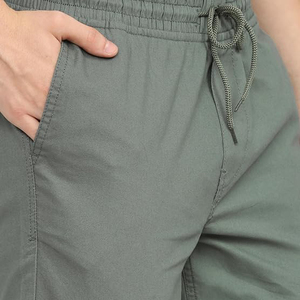<b>Extended</b> Plus Size Jogger Pants Men 5XL Elastic <b>Waistband</b> Heavy Cotton Tapered Streetwear Blank - Product Image 5