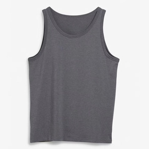 Camiseta sin Mangas Personalizada para Hombre, Chaleco Deportivo de Algodón, Camiseta Interior Básica con Logotipo Personalizado, Transpirable, de Secado Rápido y Ajuste Cómodo - Product Image 2