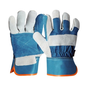 Gants de sécurité en cuir de vachette canadien pleine fleur pour travaux industriels, résistants à l'abrasion, pour usage domestique (vente en gros) - Product Image 5