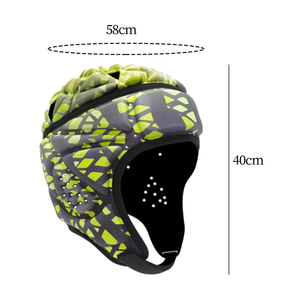 Casque de rugby avec trous de ventilation, casque de football multifonctionnel, protège-têtes de rugby pour le skate et le sport - Product Image 3