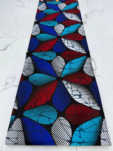 ผ้าพิมพ์ลายแอฟริกันเคนยาขายส่ง ผ้าฝ้าย 100% ลายพิมพ์วัฒนธรรมสำหรับงานฝีมือสิ่งทอและตลาดแฟชั่น - Product Image 6