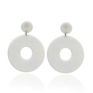 Pendientes de Resina con Clip para Mujer H a CRAFT - Diseño Moderno, Casual y Elegante para Fiestas - Product Image 1