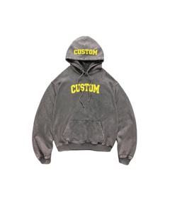 เสื้อฮู้ดดี้ขายส่ง ผ้าฝ้ายฟลีซ 400 GSM ทรงโอเวอร์ไซส์ สตรีทแวร์ ยูนิเซ็กซ์ รับปักลายตามสั่ง ผลิตจากโรงงาน - Product Image 1
