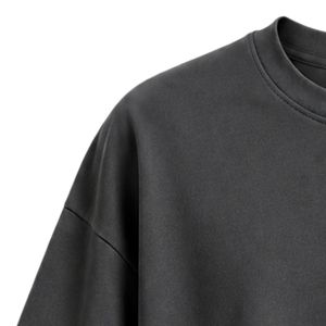 <b>Charcoal</b> Gray Casual Short Sleeve <b>T</b> <b>Shirt</b> with Jack & Jill Crest Patch Embroidered Chest Detail and Large Matching Back Graphic - Product Image 4