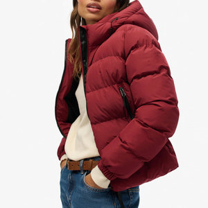 Chaqueta Acolchada para Mujer Talla XL, Venta al Por Mayor, Ropa de Invierno, Fabricante, Cierre Completo con Bolsillos, Diseño de Chaqueta Acolchada Tipo Burbuja, Tallas Grandes - Product Image 3