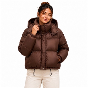 Chaqueta Acolchada de Invierno para Mujer, Chaqueta Corta de Alta Calidad, Chaqueta Acolchada Cálida para Damas - Product Image 1