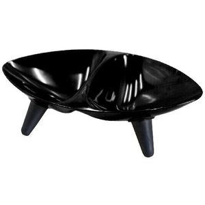 Ciotola Doppia per Cani Couture Sculpture in Melamina, Ciotole e Mangiatoie per Cibo e Acqua - Product Image 1