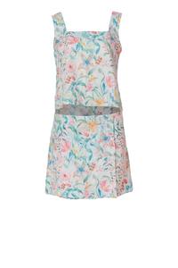 Conjunto de Dos Piezas de Algodón Tejido con Estampado Floral para Mujer, Verano, Suministro Directo de Fábrica, Tela Ecológica, Suave y Cómoda, Precio al por Mayor Disponible - Product Image 5