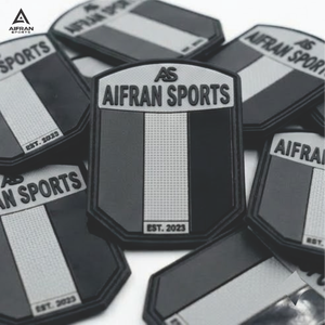 Patch en caoutchouc PVC personnalisé Aifran avec logo, avec fermeture auto-agrippante pour casquettes, sacs à dos, vêtements, patch souple et imperméable - Product Image 4