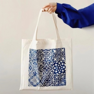 Sac fourre-tout en toile épaisse et résistante, avec poignée non tissée, écologique, réutilisable, pour usage quotidien, vente en gros - Product Image 3