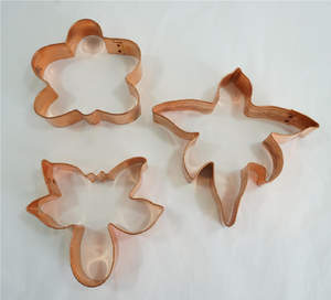 ชุดเครื่องตัดคุกกี้ทองแดง รูปทรงสัตว์ สำหรับอุปกรณ์ครัวและร้านอาหาร - Product Image 6