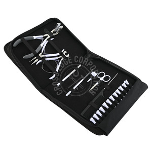 High-Quality <b>Hair</b> <b>Extension</b> Tools, <b>Hair</b> Remover Keratin Bond Cutter, Scissor Pulling Hook, <b>Micro</b> <b>Beads</b> Crimping Plier & Comb - Product Image 1