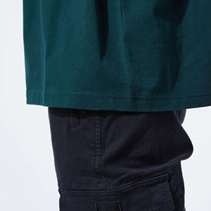 เสื้อยืดผู้ชายไซส์ใหญ่ ผ้าฝ้าย 100% พร้อมสกรีนโลโก้ เสื้อยืดเปล่าสำหรับผู้ชาย - Product Image 2