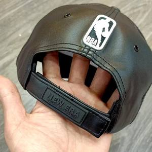 Gorra de Béisbol Deportiva Impermeable de Cuero Vacuno 100% Original, de 6 Paneles, Unisex, Ajustable para Adultos, para Pesca - Product Image 4