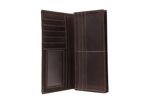 Nouveaux Portefeuilles Homme en Cuir Véritable de Vachette, Élégants et Tendance, Services OEM, Dernier Design, Format Court - Product Image 4