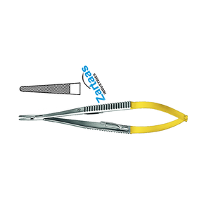 Porte-aiguilles TC CASTROVIEJO en acier inoxydable de haute qualité 13 CM Fabricant et exportateur d'instruments chirurgicaux - Product Image 2