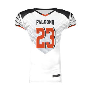 Conjunto de Uniforme de Fútbol Americano para Adultos, Talla Grande, Logotipo Sublimado en la Espalda, Jersey de Fútbol Personalizado de Manga Corta, Uniforme de Equipo Profesional X - Product Image 5