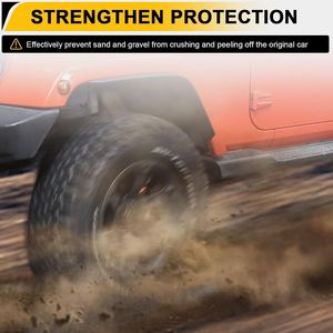 Parafanghi Anteriori e Posteriori Compatibili per Jeep Wrangler JK JKU 2007-2018, Copriruota Fuoristrada, Set da 4 Pezzi - Product Image 2