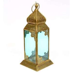 Antique Candle Holder Cheap Price Metal Hanging Moroccan Style <b>Glass</b> <b>Lanterns</b> Events Ramadan Decoration Accessories - Product Image 5