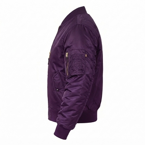 Custom Flight Bomber <b>Jacket</b> Greek Wear Sorority Products Full Zip Ribbed Collar Casual Outerwear - Product Image 2