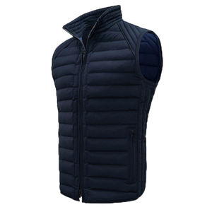 Chaleco Acolchado Impermeable al por Mayor para Hombre, Chaleco sin Mangas con Logotipo Personalizado, Chaleco de Invierno para Hombre - Product Image 5