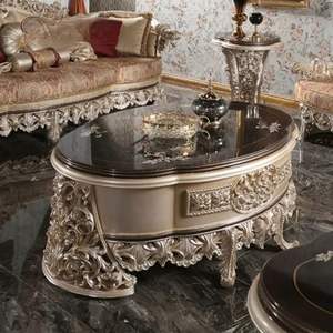 Juego de Sofás Seccionales en Forma de L de Estilo Transicional Kiky Home Furniture, Cubierta de Madera Sólida, Diseño Ecológico y Duradero para Sala de Estar de Hotel - Product Image 6