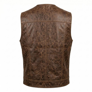Gilet sans manches personnalisé pour homme en polyester, veste de motard coupe-vent décontractée pour l'hiver, vente en gros OEM ODM - Product Image 6