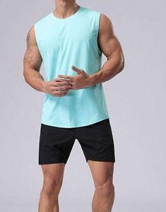 Men's Tank Top Compression Heavyweight Cotton Gym Stringer Fitness <b>Running</b> <b>Singlet</b> Tight Men Ribbed Tank Top - Product Image 5