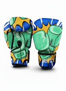 Gants de boxe personnalisés au design coloré pour hommes et femmes, gants d'entraînement MMA Muay Thai Kickboxing, ajustement confortable, gants OEM ODM - Product Image 5