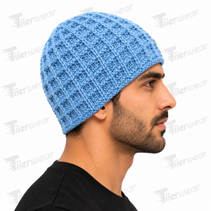 <b>Mens</b> <b>Beanie</b> <b>Hats</b> Travel Winter Lightweight Soft Knit Fabric Packable Winter Cap Comfortable Stretch Fit <b>Beanies</b> Caps - Product Image 3