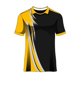 เสื้อฟุตบอลคอวีผ้าโพลีเอสเตอร์ 100% น้ำหนักเบา ระบายอากาศได้ดี แห้งเร็ว สั่งผลิตได้ตามต้องการ ขายส่ง สำหรับผู้ใหญ่ ใส่ได้ทั้งชายและหญิง ไซส์ใหญ่ - Product Image 3