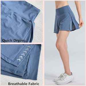 Tenue d'entraînement ultra douce, respirante, extensible et durable, parfaite pour la course et le fitness, shorts de course pour femmes - Product Image 6