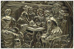 Plato de Presentación Estilo Antiguo, Base Decorativa Elegante para Decoración de Mesa en Recepciones y Fiestas - Product Image 5