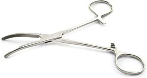 ชุดเครื่องมือผ่าตัด HERMANN MEDITECH Kelly Forceps สแตนเลสสตีล พรีเมียม แบบโค้งและตรง ได้รับการรับรองมาตรฐาน CE ระดับ Class II - Product Image 2